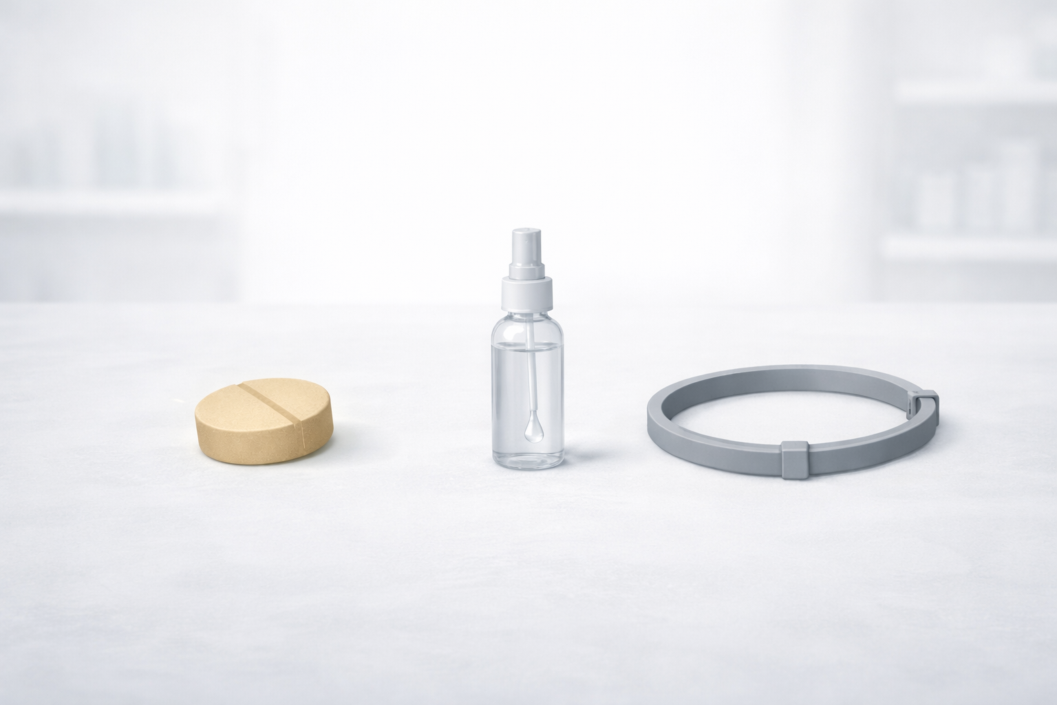 Safest flea treatments for dogs explained by category, showing oral, topical, and collar-based flea prevention options in a neutral veterinary context