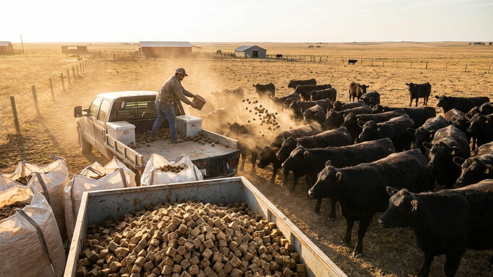 bulk cattle cubes for sale USA ranch feeding 28 percent range cubes