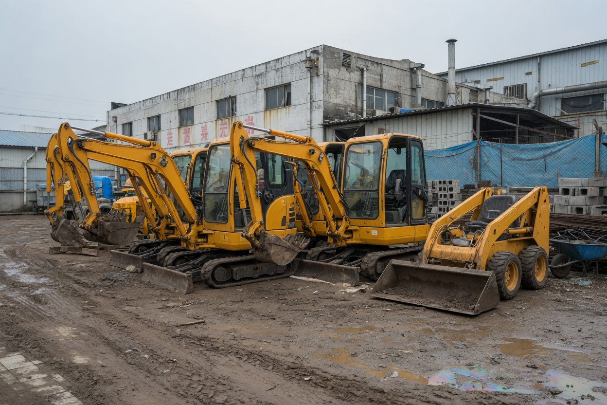 [REPLACE WITH REAL PHOTO] Equipment close-up — excavator